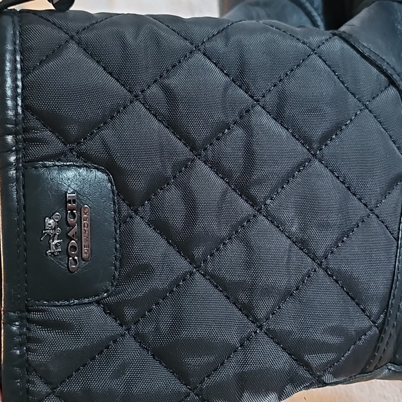 STUNNING Coach SAMARA  Black Quilted Boots - Picture 7 of 13